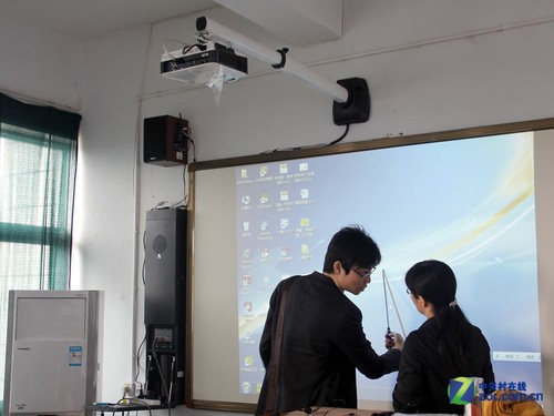 无尘教学明基dx819st互动方案图解