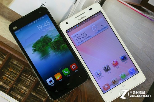 尖Phone对决:华为荣耀3对比小米手机2S