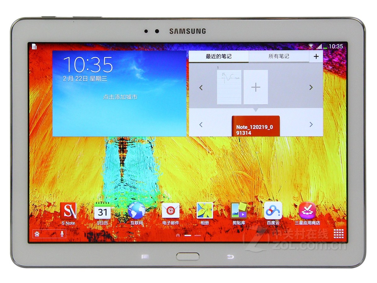 【高清图】 三星(samsung)galaxy note 10.