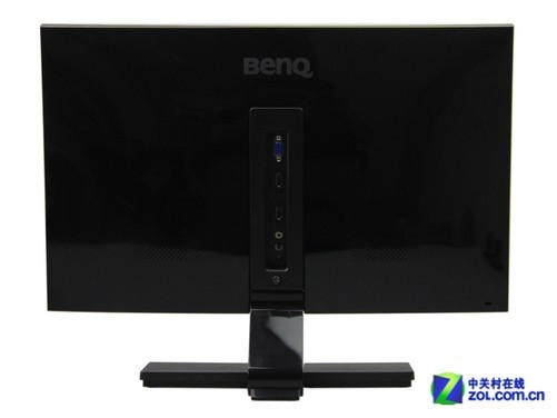 明基ew2440l液晶显示器的背面