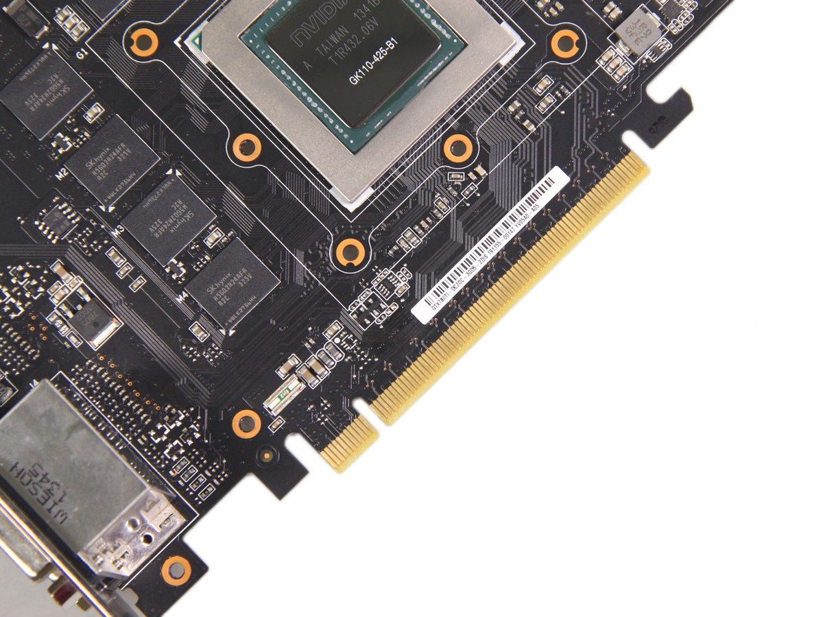 【高清图】 华硕(asus)圣骑士gtx 780ti-dc2oc-3gd5局部细节图 图45