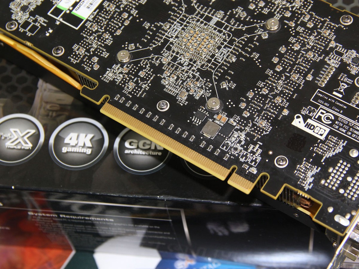 蓝宝石r9 290x 4g gddr5 白金版 oc