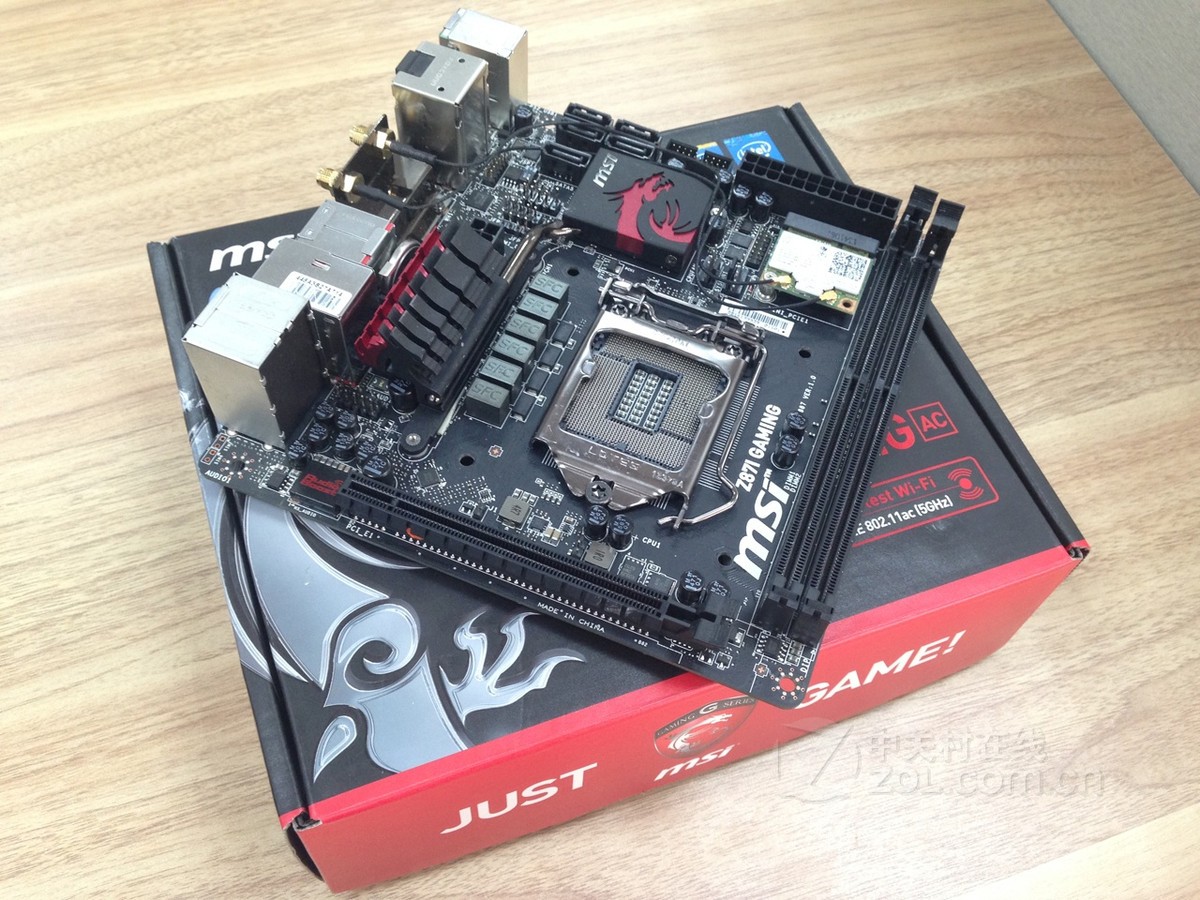 【高清图】 msi微星(msi)微星z87i gaming ac实拍图 图61