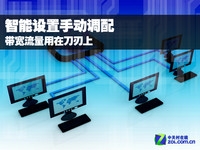 智能设置手动调配 带宽流量用在刀刃上