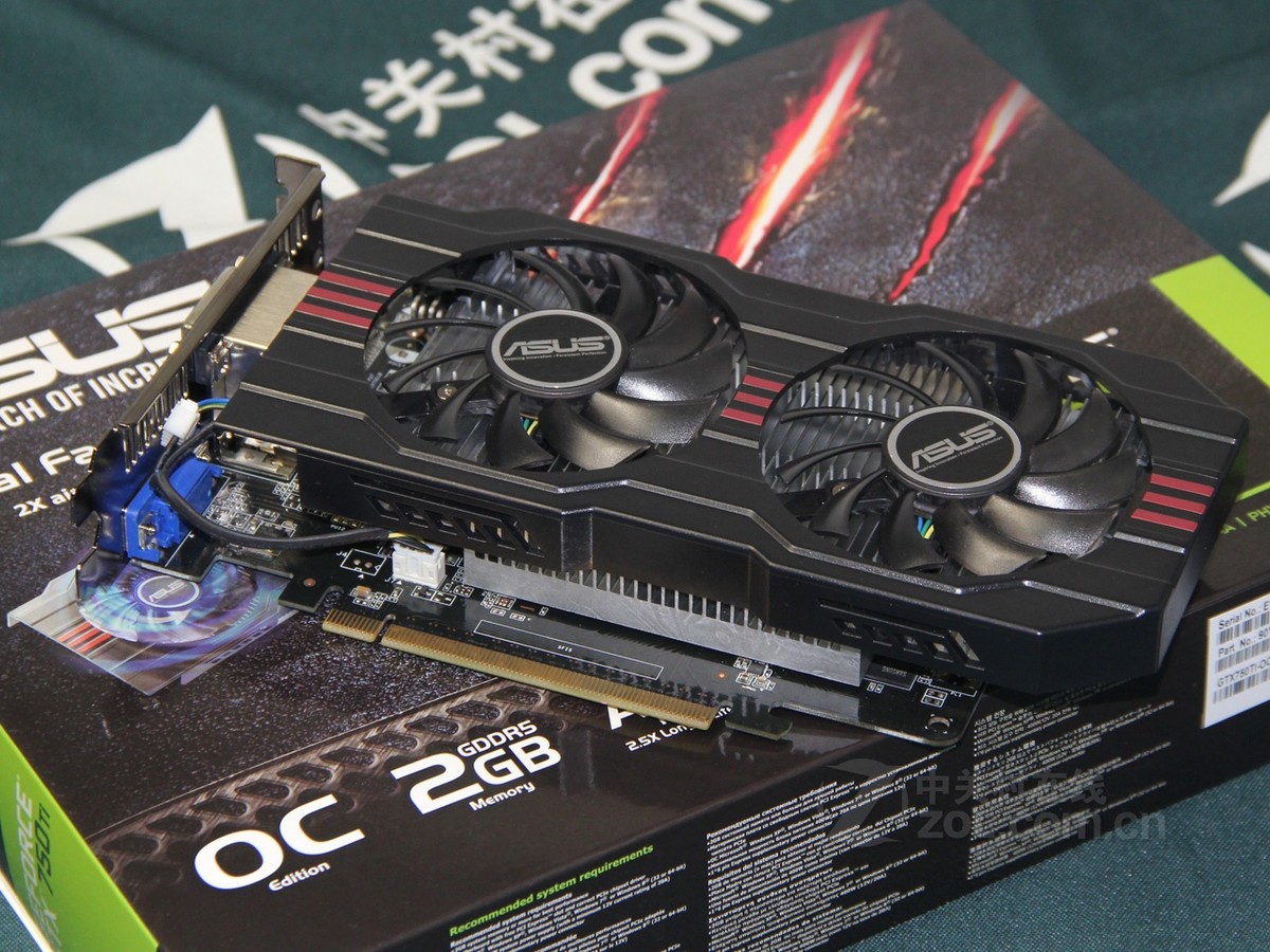 华硕圣骑士gtx 750ti-oc-2gd5