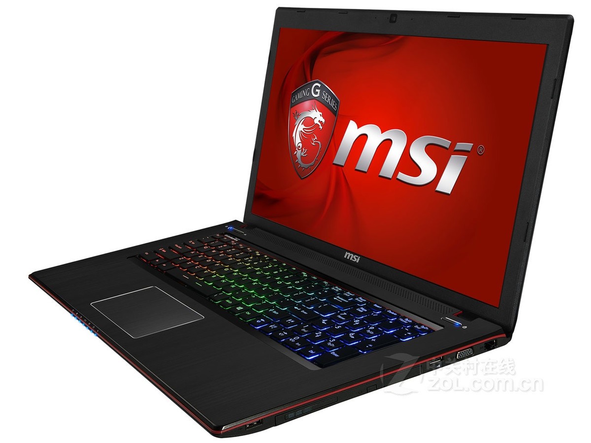 【高清图】 msi微星(msi)ge70 2pc-088xcn整体外观图 图1