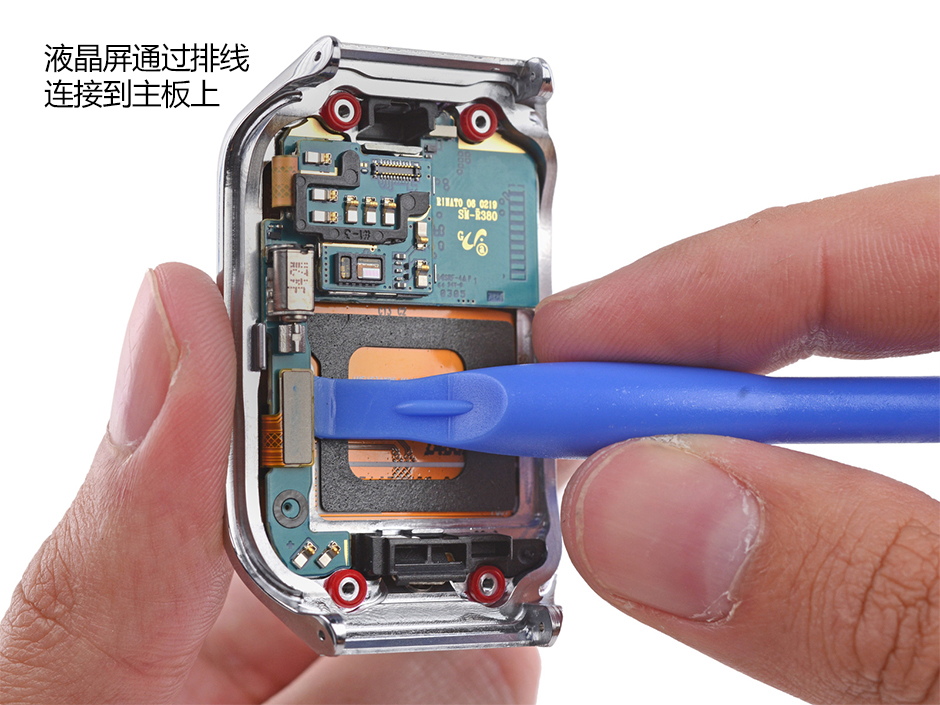 可修复性极高三星galaxygear2拆解