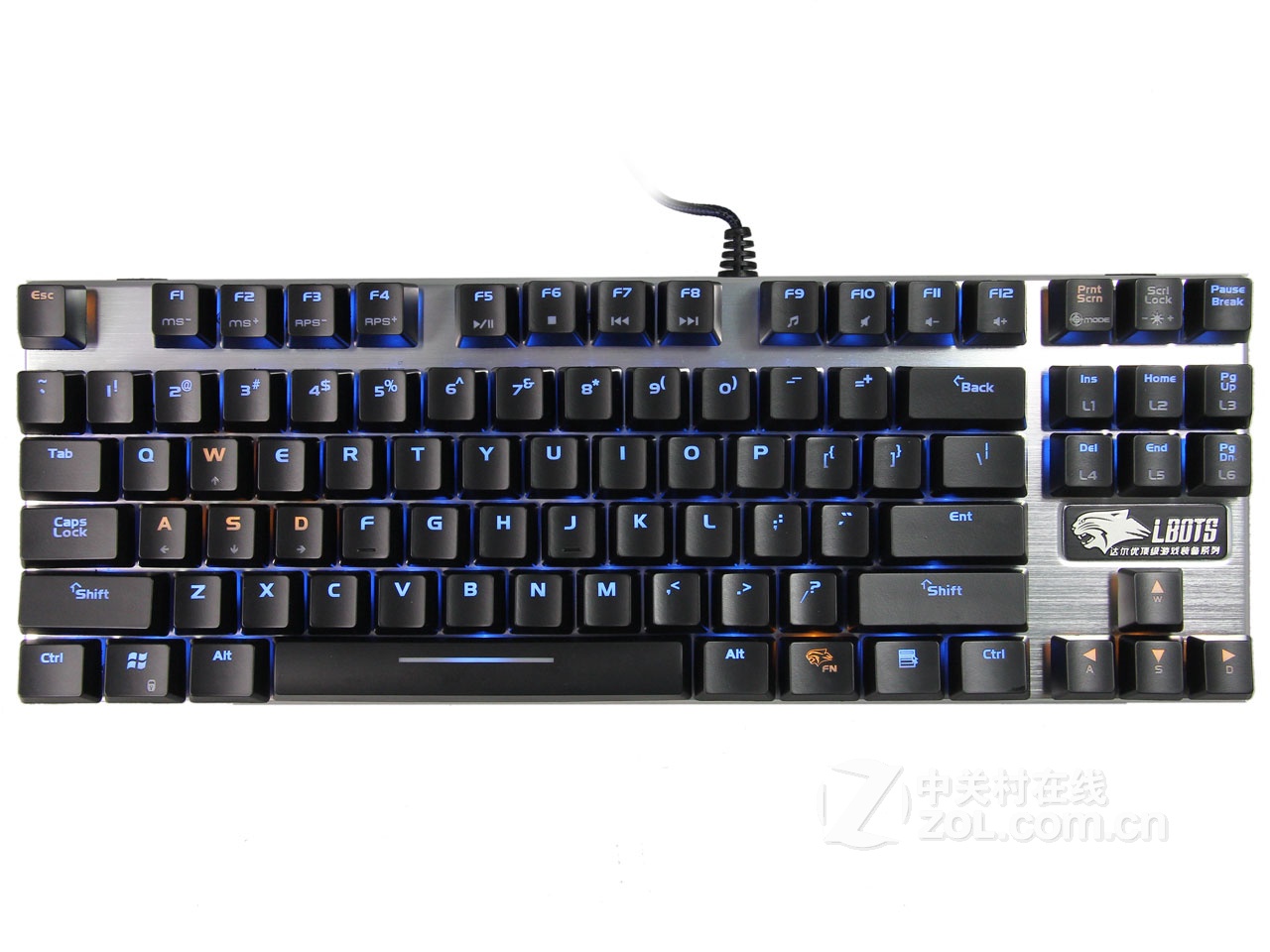 达尔优机械合金版机械键盘(87键)