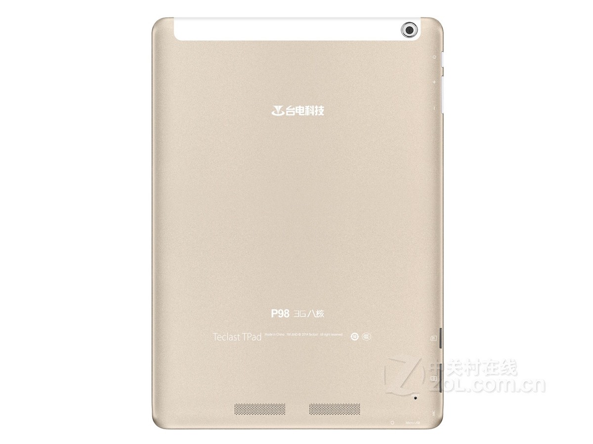 【高清图】 台电(teclast)p98 3g八核整体外观图 图12