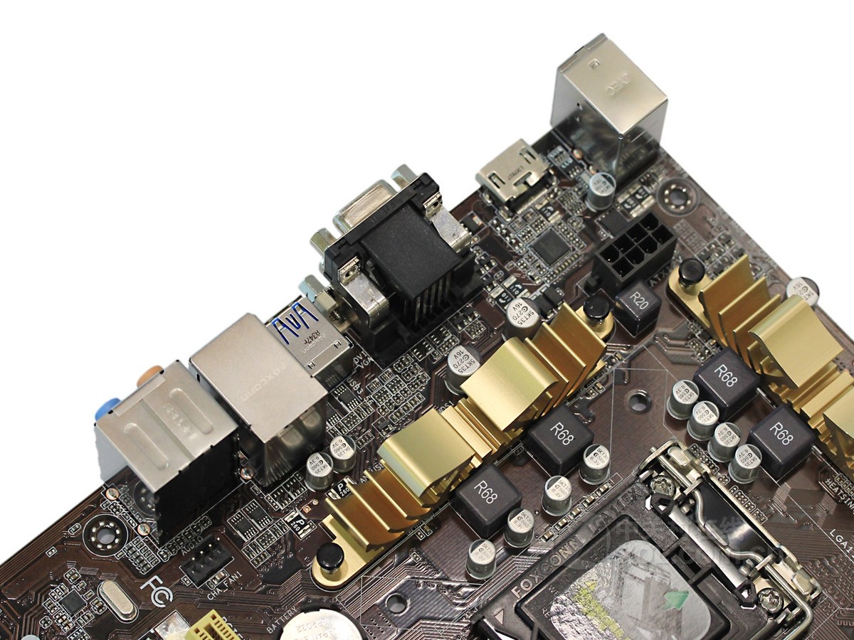 【高清图】 华硕(asus)z87-c局部细节图 图24