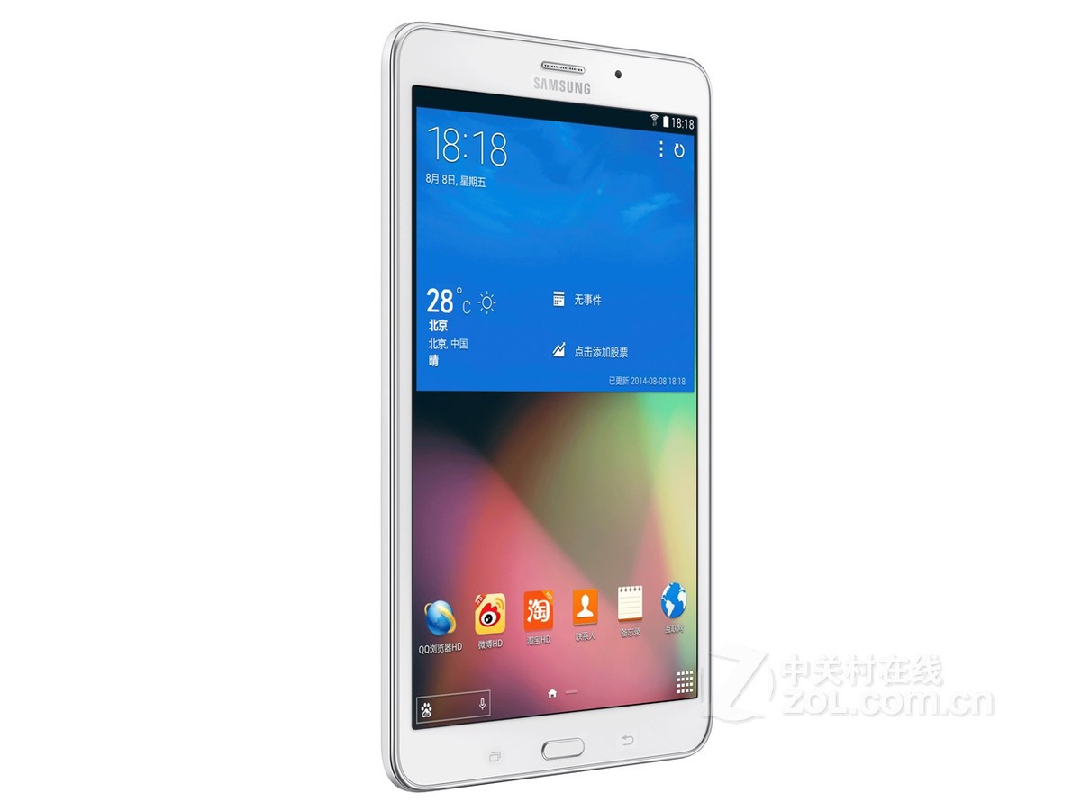 【高清图】 三星(samsung)galaxy tab 4 t331c(3g版)整体外观图 图8