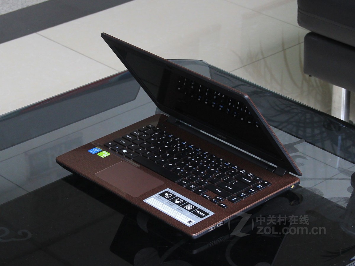 【高清图】 acer宏碁(acer)acer e5-471g-53xx棕色 图686