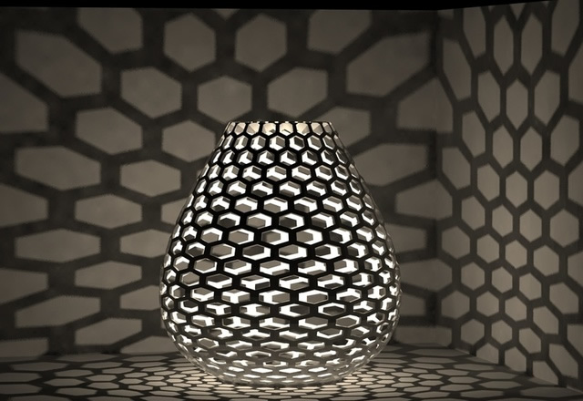 3d打印灯罩 让我们生活充满艺术和时尚