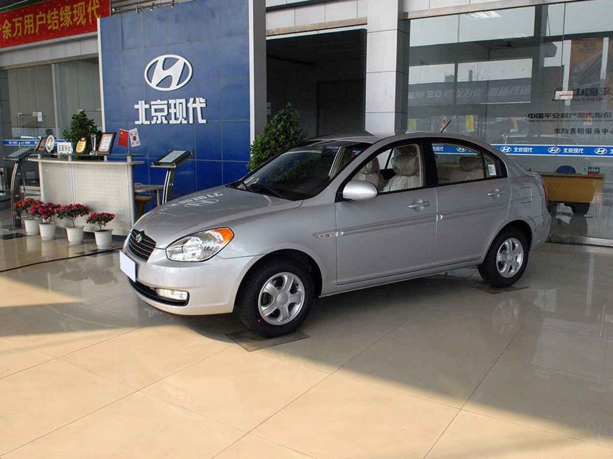 【高清图】 北京现代雅绅特1.4 自动豪华型 图28