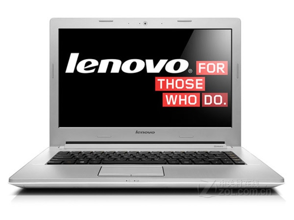 【高清图】 联想(lenovo)z40-70a-ifi(清新白)整体外观图 图1