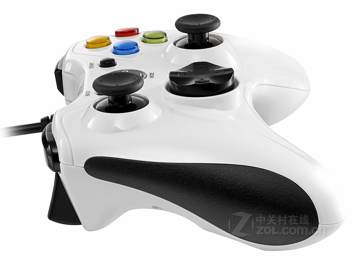 【高清图】 雷柏(rapoo)v600电竞级振动游戏手柄-2014款整体外观图 图