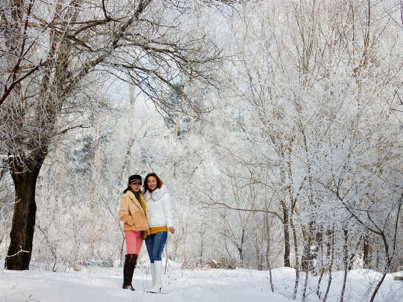 一抹白两片彩 Altek A806HD雪景实拍