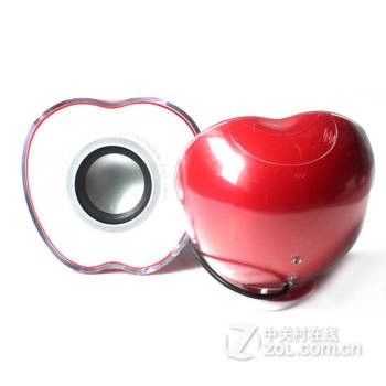 hnm 红苹果迷你音箱 - 图片 1