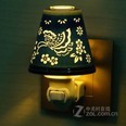 AIKEJA 香薰陶瓷夜灯 花中舞蝶