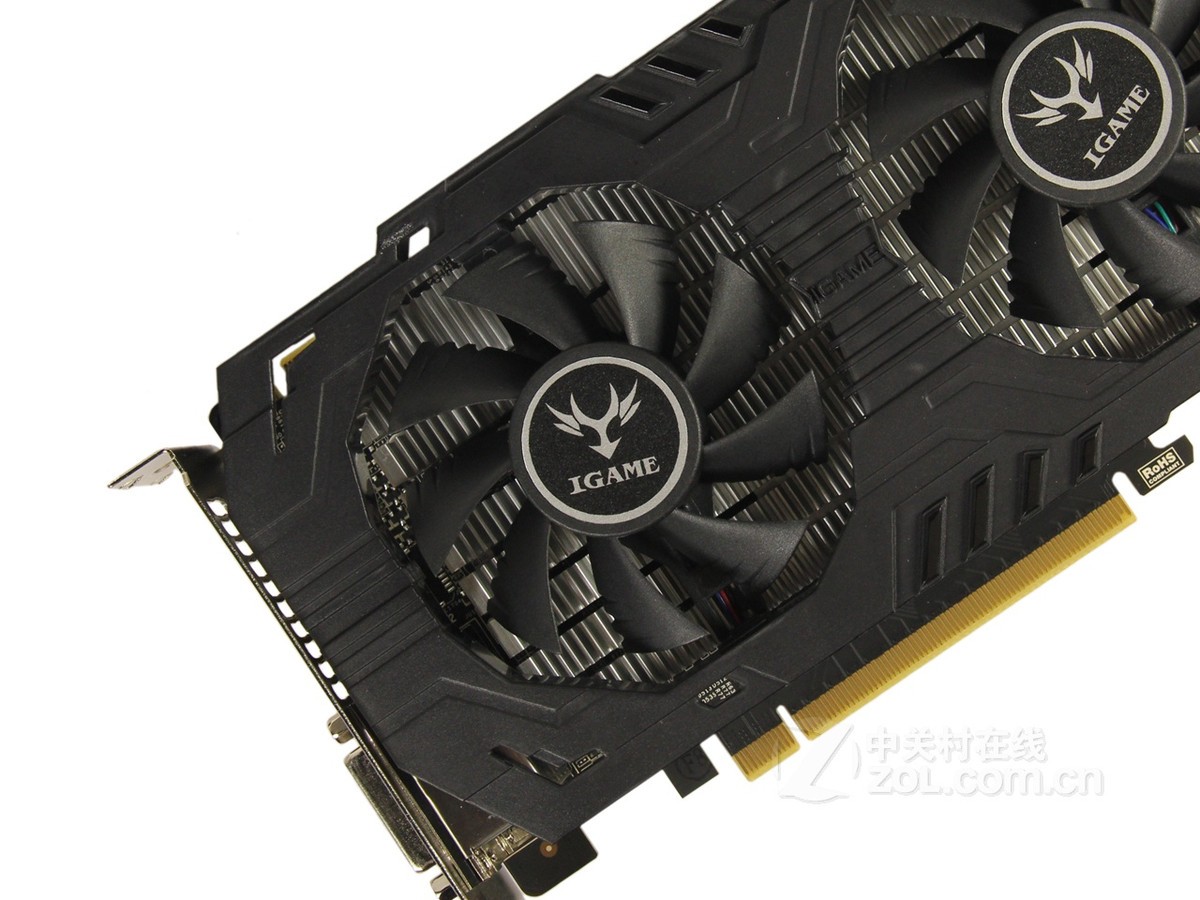 【高清图】 七彩虹(colorful)igame 950 烈焰战神s-2gd5整体外观图 图