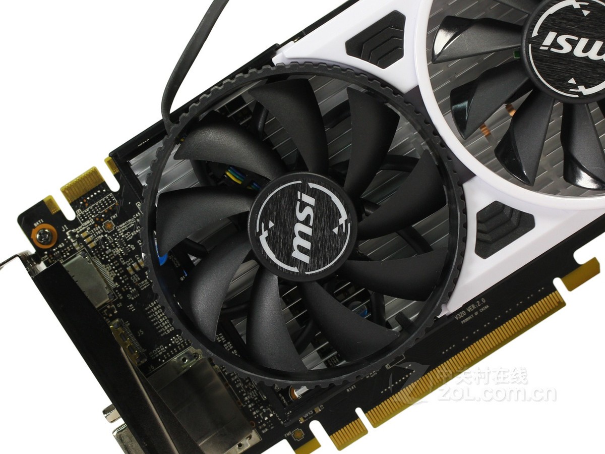 【高清图】 msi微星(msi)微星geforce gtx 950 pe 2gd5 oc局部细节图