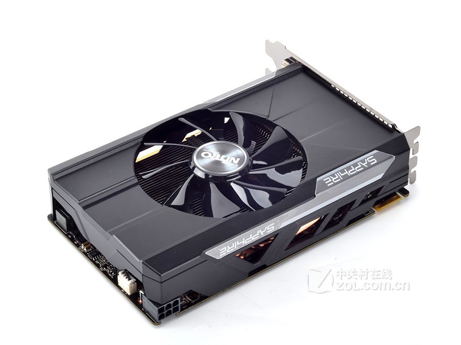 【高清图】 蓝宝石(sapphire)r9 370 1024sp 2g 超白金v2 oc整体外观