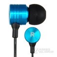 酷怡入耳式魔声电脑运动游戏米键耳机 蓝色