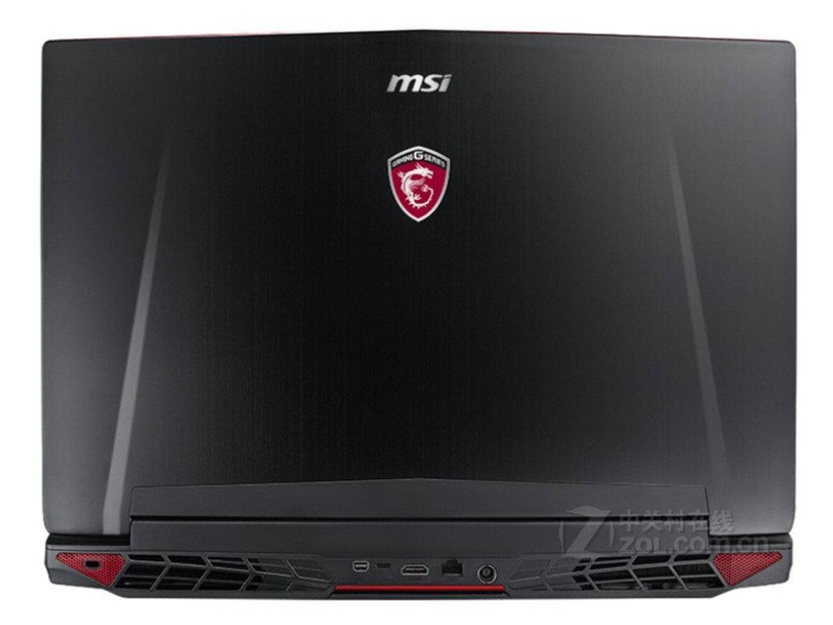 【高清图】 msi微星(msi)msi微星gt72 2pe-022cn整体外观图 图325