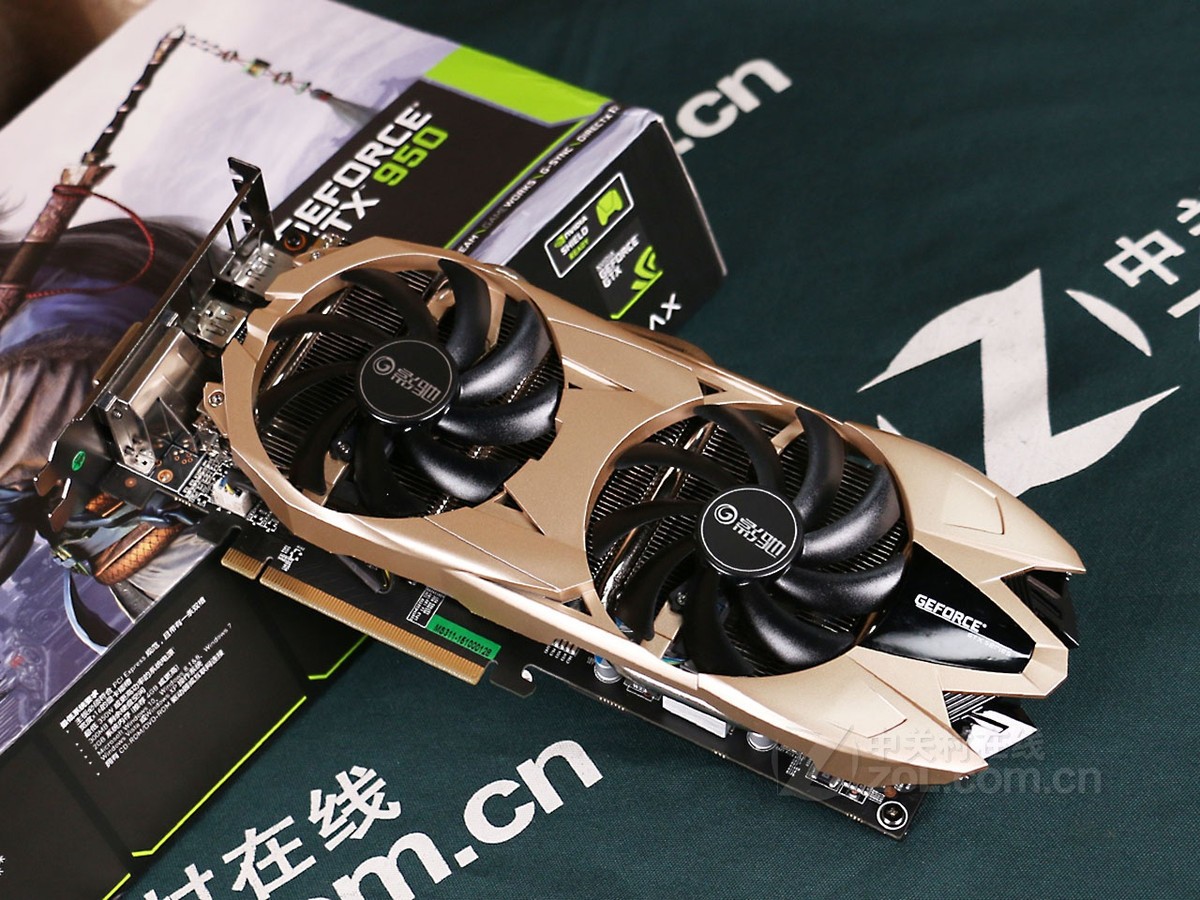 【高清图】 影驰(galaxy)geforce gtx 950骨灰黑将实拍图 图99