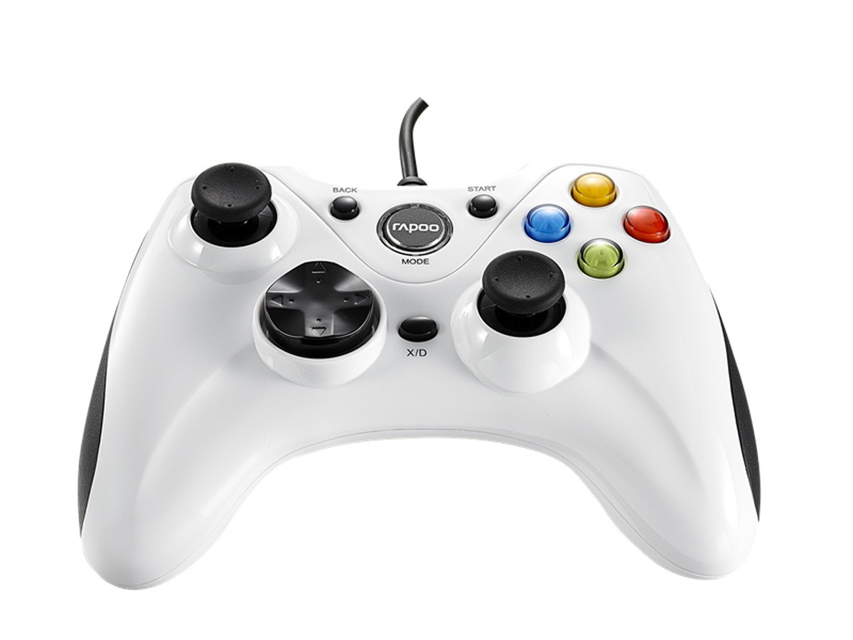 雷柏v600电竞级振动游戏手柄-2014款