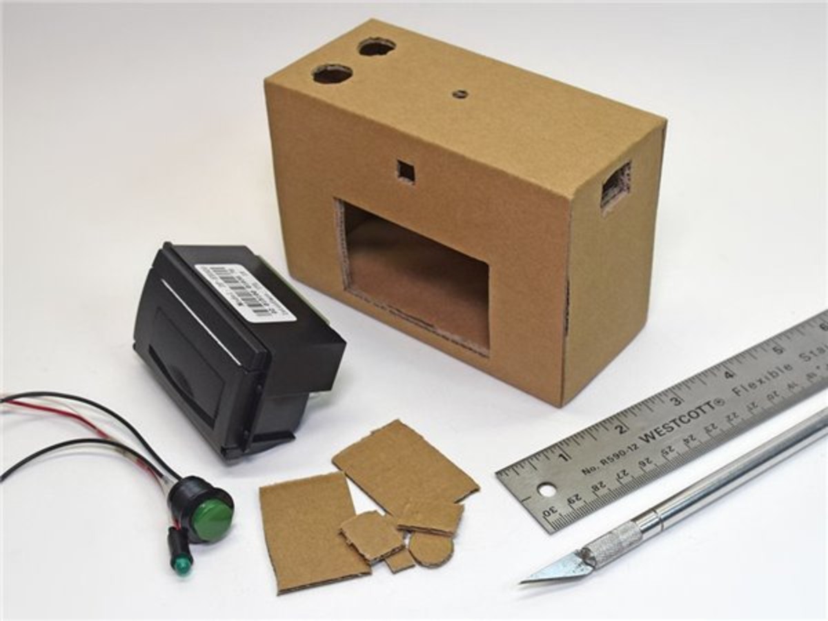 【高清图】 手把手教你 用一纸盒自制"拍立得"相机图2