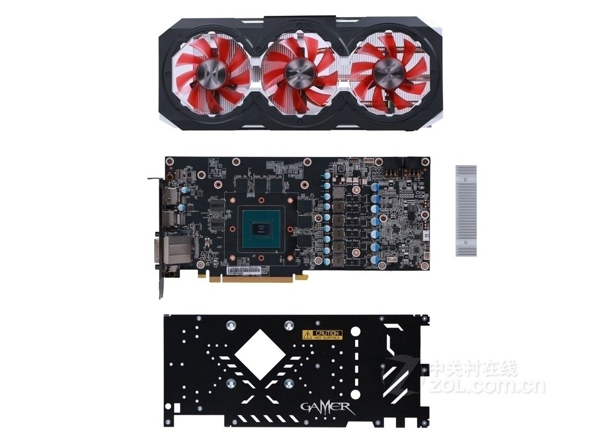 【高清图】 影驰(galaxy)geforce gtx 1060 gamer 6gb拆解图 图98