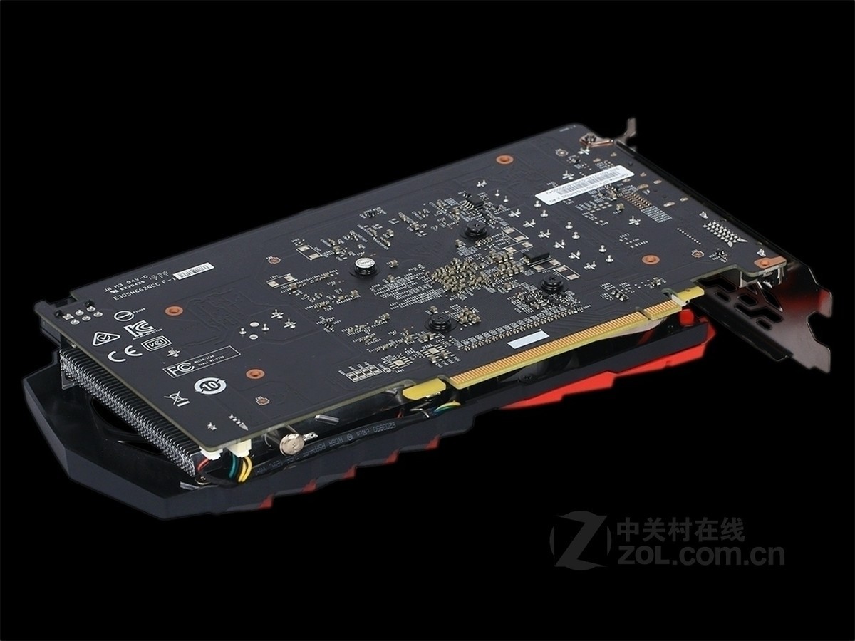 【高清图】 msi微星(msi)微星geforce gtx 1050ti gaming x 4g效果图