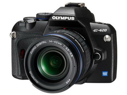 奥林巴斯e420双镜头套机