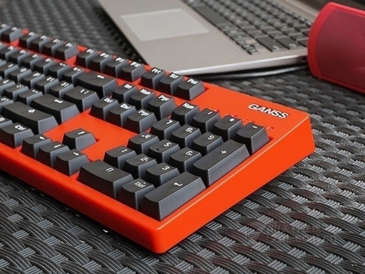 ganss gs104法拉利版机械键盘