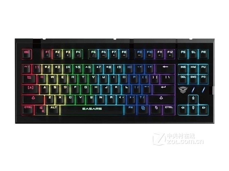 伊赛斯EK9100 RGB电竞机械键盘 - 图片 1