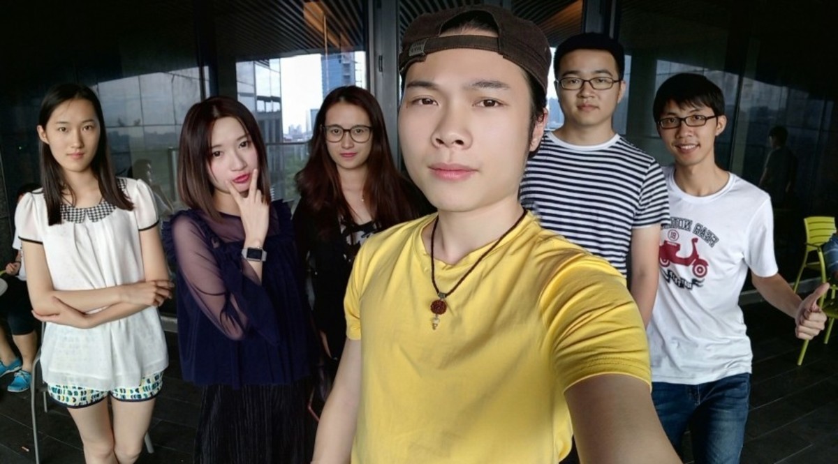 【高清图】 人多自拍装不下?试试金立s10多人自拍图7