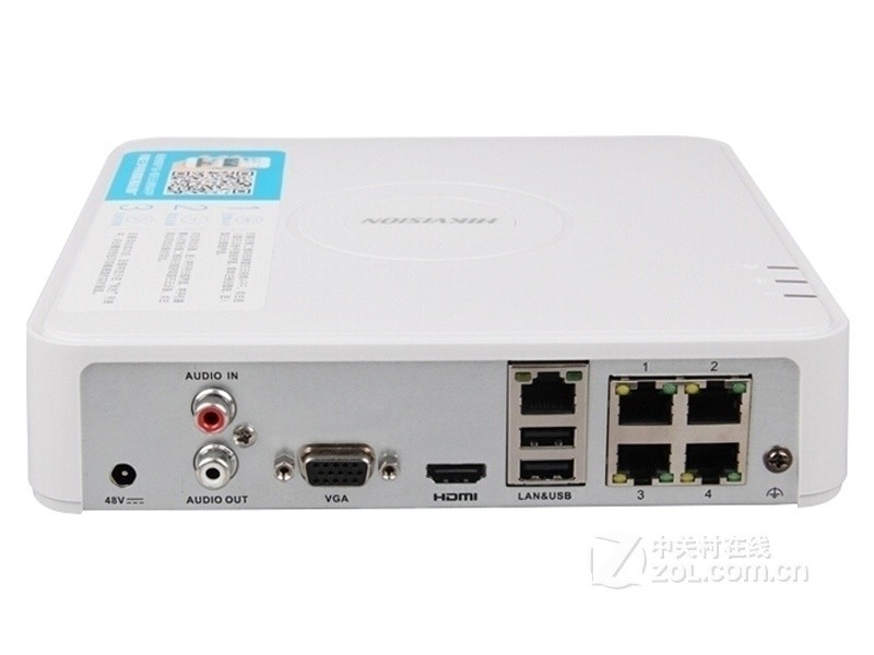 硬盘录像机 海康威视硬盘录像机 海康威视ds-7104n-sn/p 图片 整体