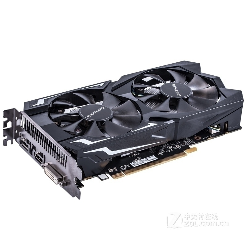 蓝宝石rx 560d 4g d5 白金版 oc(45w)