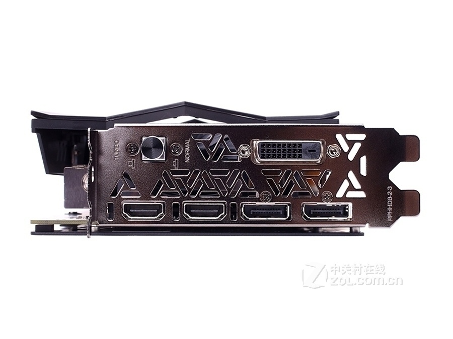 【高清图】 七彩虹(colorful)igame gtx 1060 vulcan x oc整体外观图