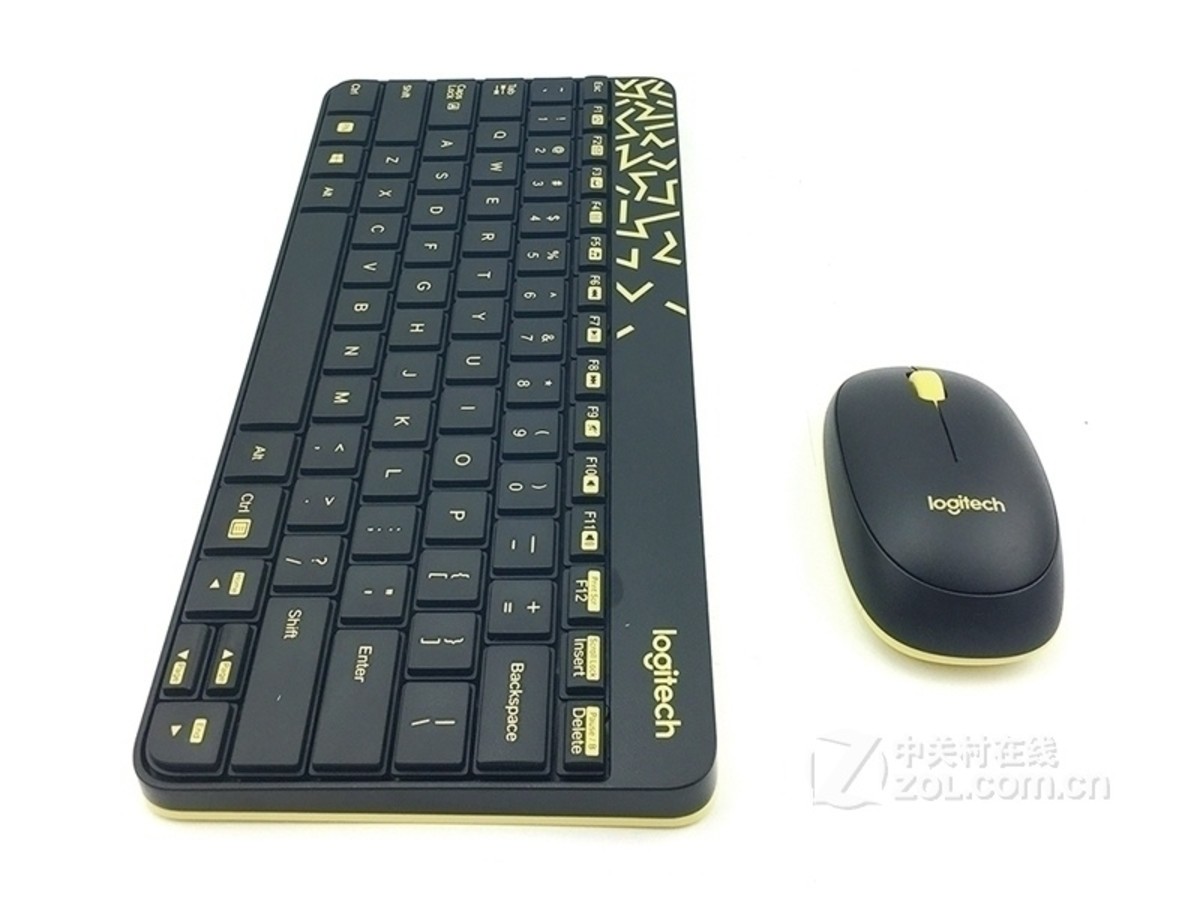 【高清图】 罗技(logitech)mk240无线键鼠套装整体外观图 图43