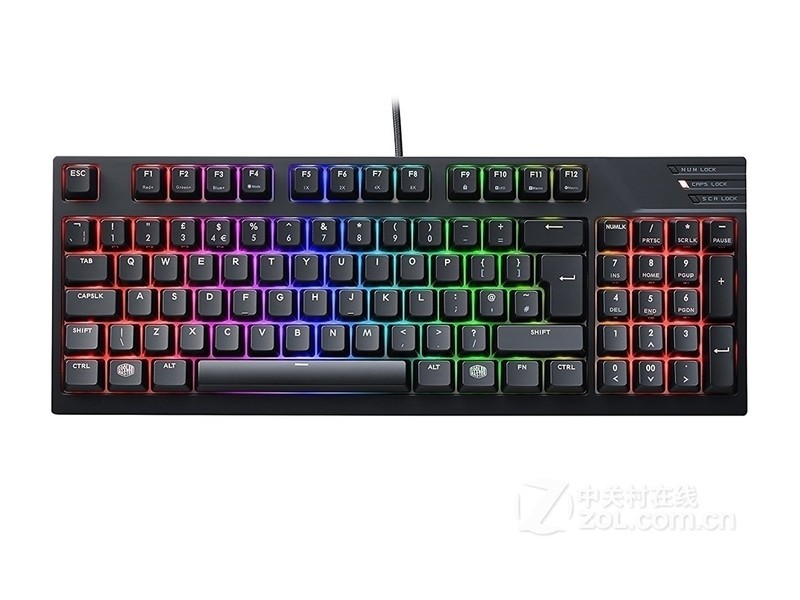 酷冷至尊 酷冷至尊MasterKeys Pro M RGB竞技幻彩版机械键盘 键盘产品图片