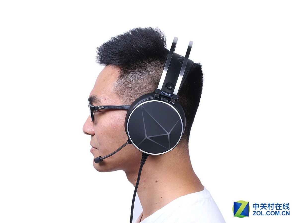 【高清图】 钻石切面 达尔优eh722游戏耳机体验图20