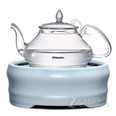 （Babol）佰宝电茶炉玻璃养生壶家用电陶炉静音自动断电烧水壶磁釜电茶炉