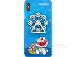 ROCK 苹果iPhone XS/X哆啦A梦摩天轮支架壳