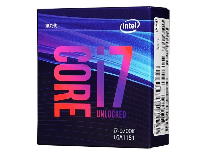ӢضIntel9 i7-9700K װCPU 88߳ Ƶ߿ɴ4.9Ghz  