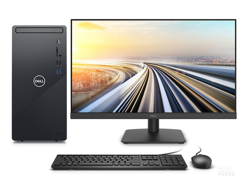 Dell Inspiron 3880(i3 10100/8GB/256GB+1TB/ встроенная графика /23.8LCD)