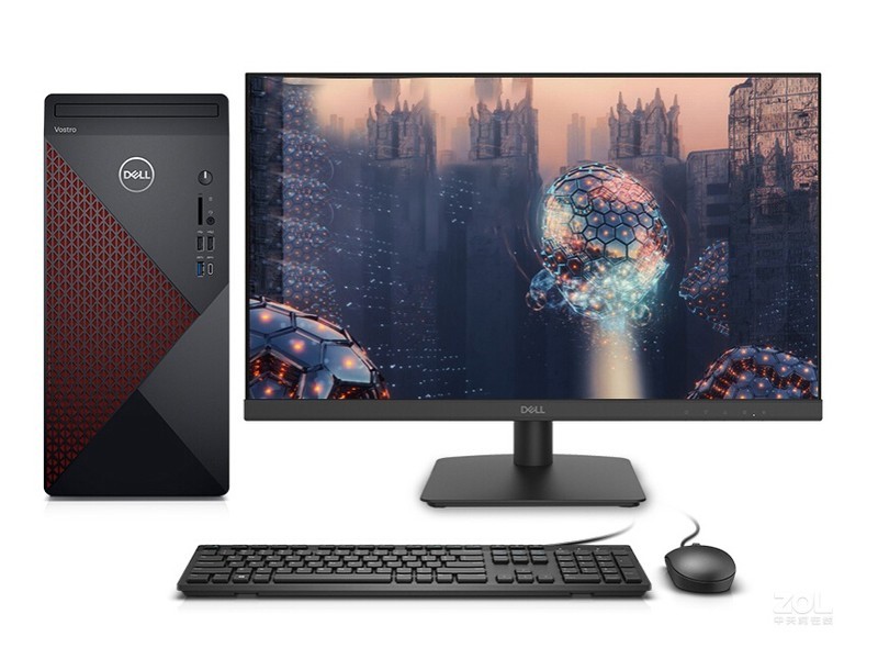 Dell Vostro Vostro 5880(i5 10400F/16GB/256GB+1TB/RX640/23.8LCD)