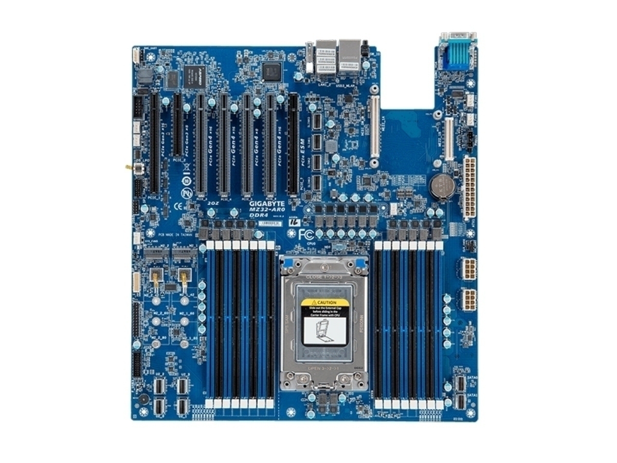 技嘉 MZ32-AR0 AMD SoC MZ32-AR0 服务器主板 E-ATX产品图片1