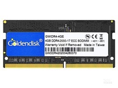 Goldendisk 16GB DDR4 2666 ECCʼǱ